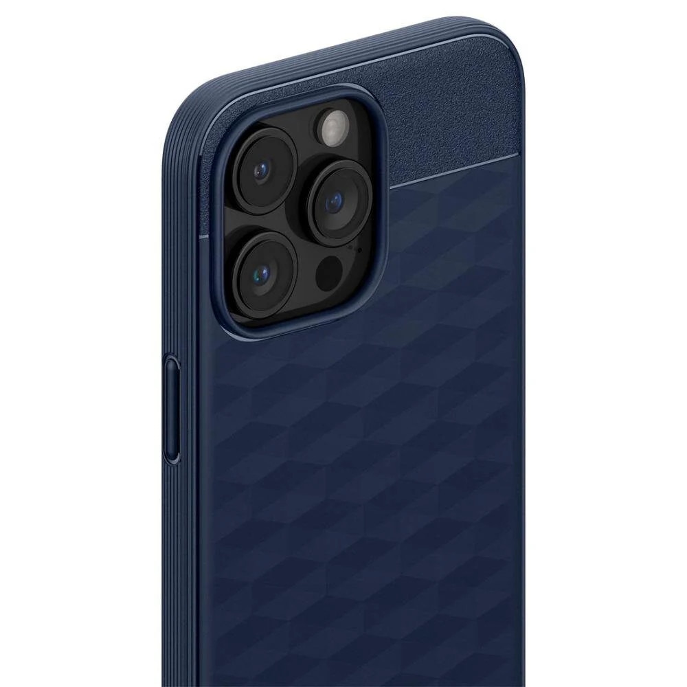 Carcasa Caseology Parallax MagSafe compatibila cu iPhone 15 Pro Max Blue