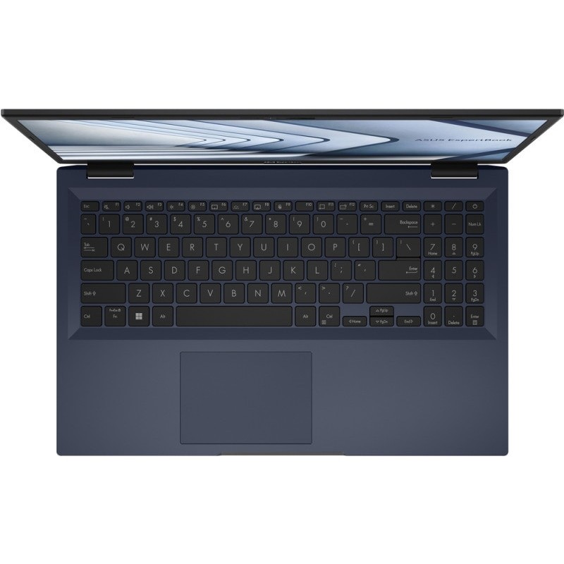 Laptop Asus ExpertBook B1, 15.6 inch 1920 x 1080, Intel Core i7-1355U 10 C / 12 T, 1.7 GHz - 4.6 GHz, 12 MB cache, 55 W, 16 GB RAM, 512 GB SSD, Intel Iris Xe Graphics, Fara sistem de operare
