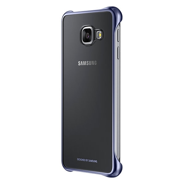 Capac de protectie spate Clear Cover Samsung pentru Galaxy A3 (2016), Black