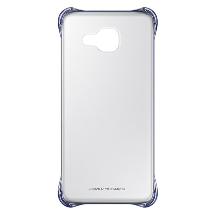 Capac de protectie spate Clear Cover Samsung pentru Galaxy A3 (2016), Black