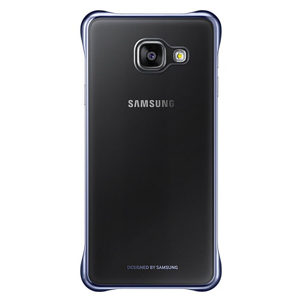 Capac de protectie spate Clear Cover Samsung pentru Galaxy A3 (2016), Black