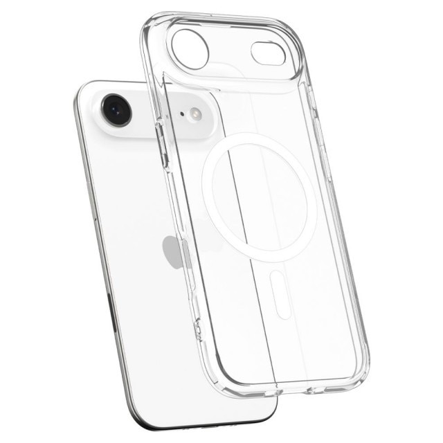 Husa Spigen Ultra Hybrid MagSafe Pentru iPhone 17 AIR, Rezistenta La Socuri, Protectie La Camere, Clear