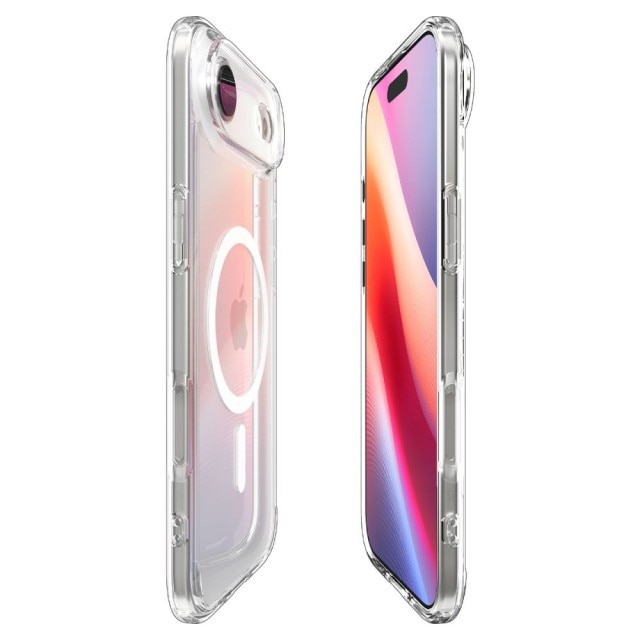 Husa Spigen Ultra Hybrid MagSafe Pentru iPhone 17 AIR, Rezistenta La Socuri, Protectie La Camere, Clear