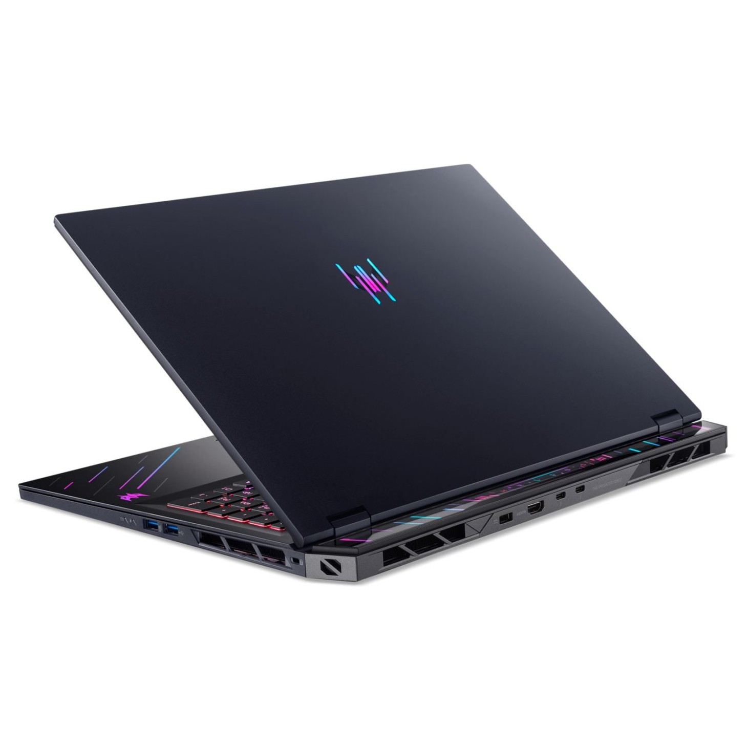 Laptop Acer Predator Helios 18 AI PH18-73-96HZ NH.QVYEX.003, 18 inch 2560 x 1600, Intel Core Ultra 9 275HX 24 C / 24 T, 2.7 GHz - 5.4 GHz, 40 MB cache, 28 W, 32 GB DDR5, 2 TB SSD, Nvidia GeForce RTX 5080, Windows 11 Pro, Negru