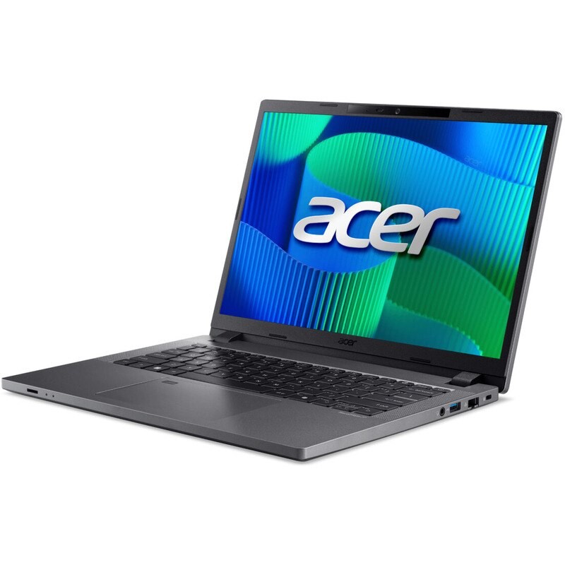 Laptop Acer TravelMate P2 TMP214 Procesor AMD Ryzen 5 7530U 16M Cache, up to 4.50 GHz 14" WUXGA, 16GB, 512GB SSD, AMD Radeon Graphics, Win 11 Pro, Gri