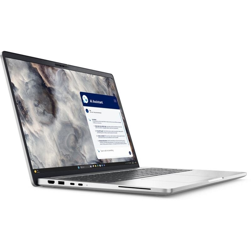 Laptop Dell Pro 16 PB16250, 16 inch 1920 x 1200, Intel 268V 8 C / 8 T, 2.2 GHz - 5.0 GHz, 12 MB cache, 32 GB RAM, 1 TB SSD, Intel Graphics, Windows 11 Pro, Gri