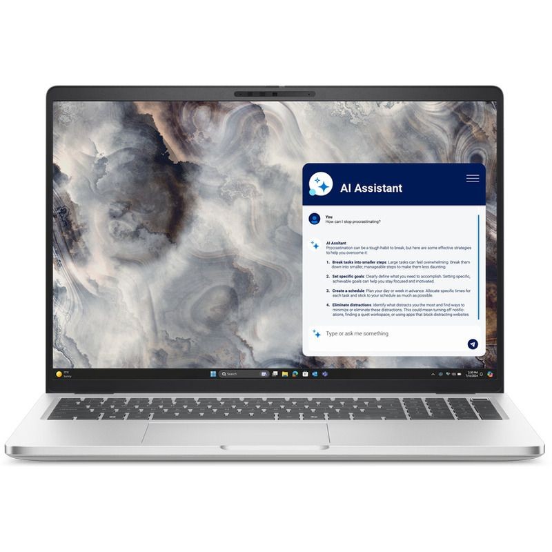 Laptop Dell Pro 16 PB16250, 16 inch 1920 x 1200, Intel 268V 8 C / 8 T, 2.2 GHz - 5.0 GHz, 12 MB cache, 32 GB RAM, 1 TB SSD, Intel Graphics, Windows 11 Pro, Gri