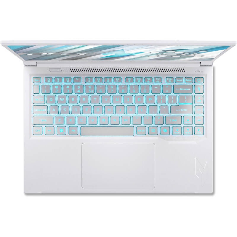 Laptop Acer Nitro V14 FHD 14.5 inch AMD Ryzen AI 5 340 16GB 1TB SSD RTX 5060 Windows 11 Pro Pearl White