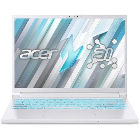 Laptop Acer Nitro V14 FHD 14.5 inch AMD Ryzen AI 5 340 16GB 1TB SSD RTX 5060 Windows 11 Pro Pearl White