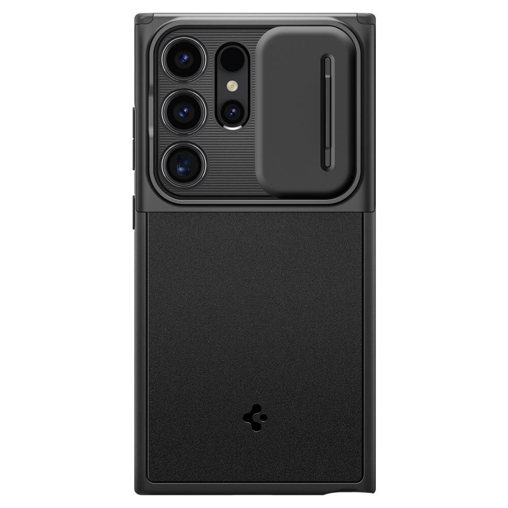 Carcasa Spigen Optik Armor compatibila cu Samsung Galaxy S24 Ultra Black