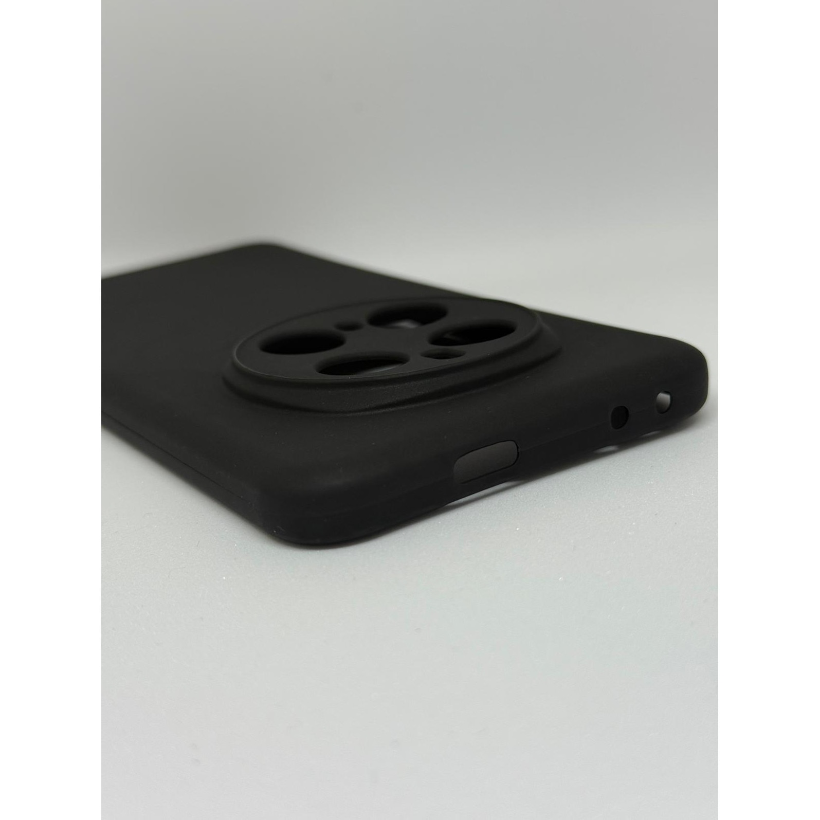 Husa protectie compatibila cu Honor Magic7 Pro, Silicon Flexibil Mat, Protectie Camera, Margini Ridicare pentru protectie ecran, Negru
