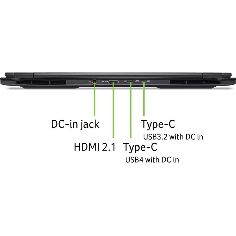 Laptop Acer Gaming 16'' Nitro 16S AI AN16S-61, WUXGA IPS 180Hz, Procesor AMD Ryzen™ Al 7 350 (16M Cache, up to 5.0 GHz), 16GB DDR5, 1TB SSD, GeForce RTX 5060 8GB, No OS, Obsidian Black