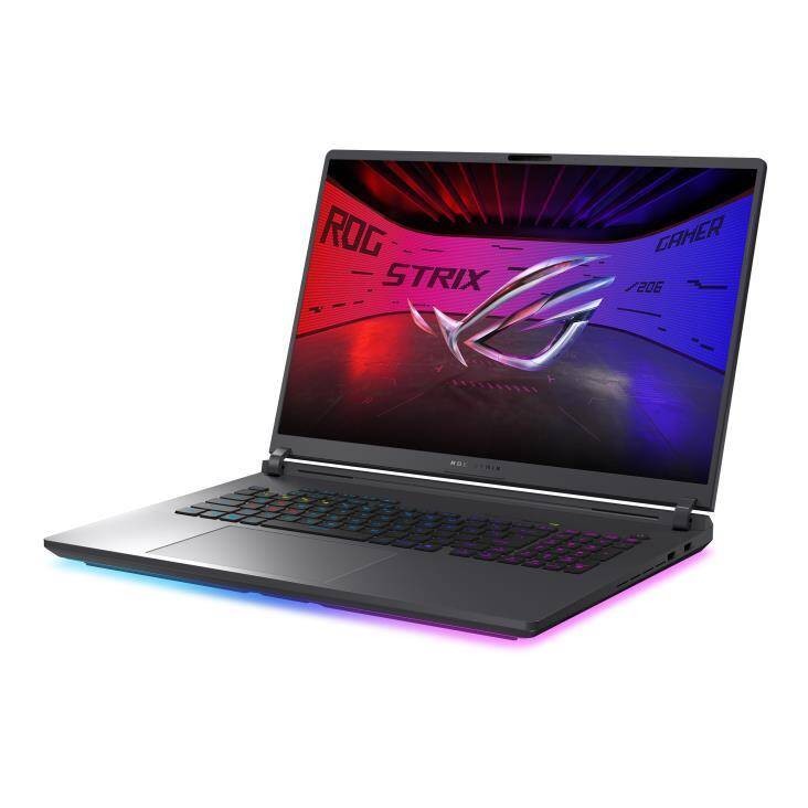 Laptop ASUS ROG Strix G18 WQXGA 18 inch Intel Core Ultra 9 275HX 16GB 2TB SSD RTX 5080 Free Dos Eclipse Gray