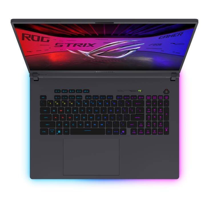 Laptop ASUS ROG Strix G18 WQXGA 18 inch Intel Core Ultra 9 275HX 16GB 2TB SSD RTX 5080 Free Dos Eclipse Gray