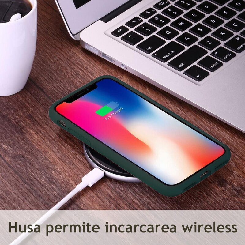 Husa Protectie Double Structure pentru Xiaomi 13T / 13T Pro, Interior Microfibra, Negru Titan