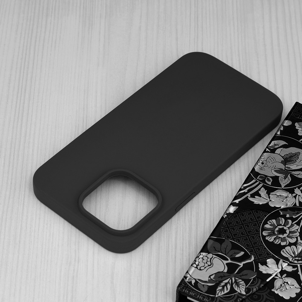 Husa Protectie Double Structure pentru Xiaomi 13T / 13T Pro, Interior Microfibra, Negru Titan