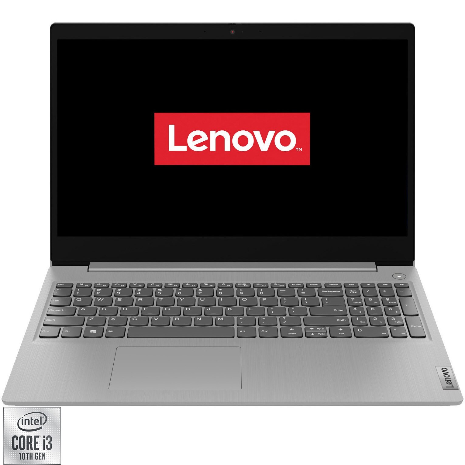 Laptop Lenovo IdeaPad 3 15IIL05 cu procesor Intel Core i3-1005G1 pana la 3.40 GHz, 15.6", Full HD, 8GB, 256GB SSD, Intel UHD Graphics, Free Dos, Platinum Grey