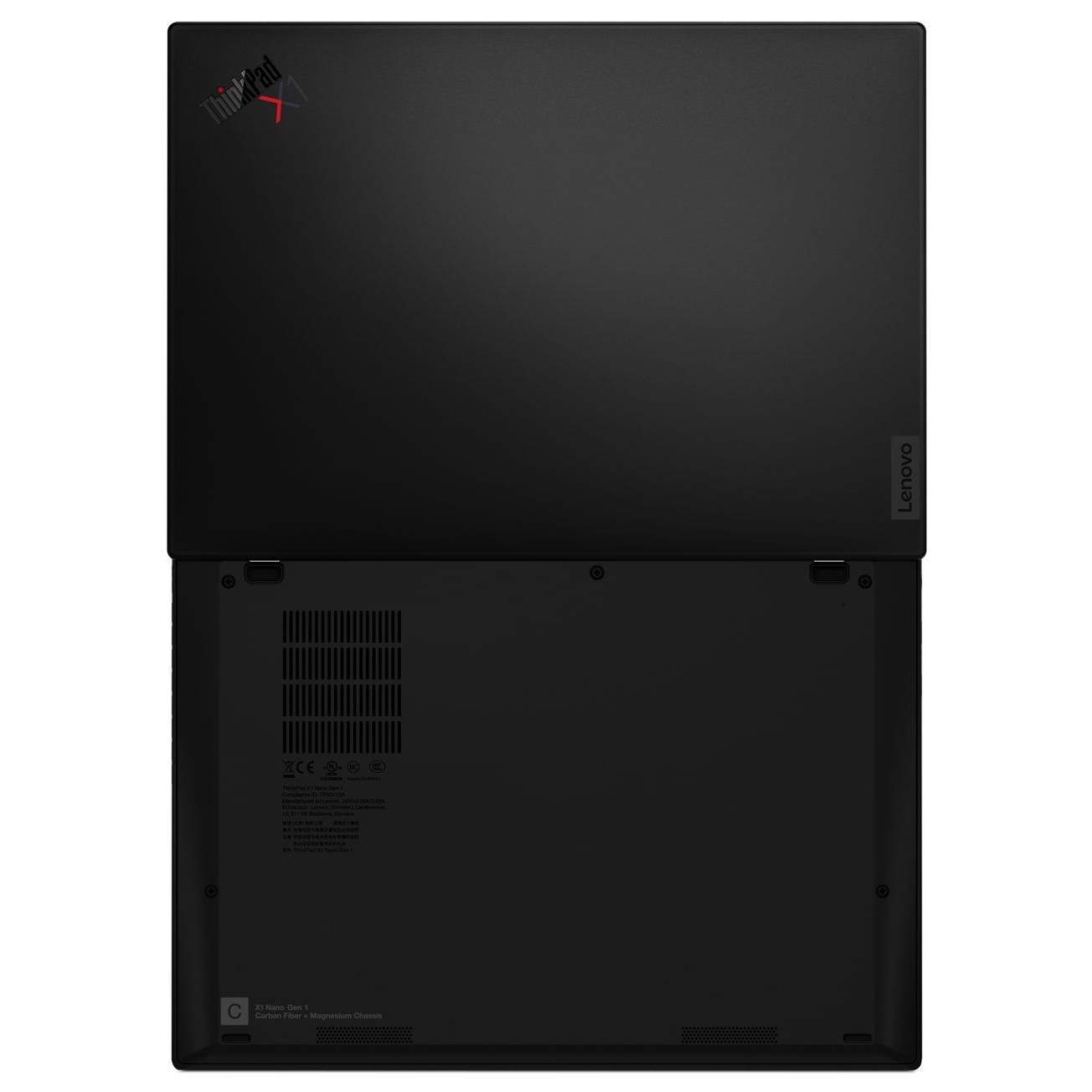 Laptop Lenovo ThinkPad X1 Nano G1, 13" 2k 2160x1350 IPS 450nits, Intel Core i7-1180G7 4-core, 16GB DDR4, 2TB SSD m2 PCIe, Intel Iris Xe Graphics, Windows 11 Pro, Carbon Fiber, Magnesium Body 1kg, Black, SIM Card Slot, 4G LTE