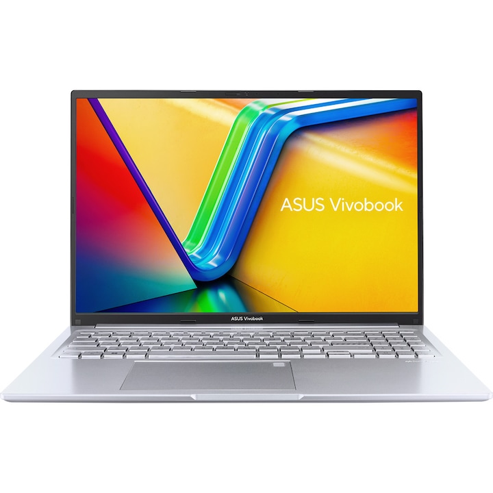 Laptop Asus Vivobook 16 X1605VA-SH2557, X1605VA-SH2557, 16", Intel Core 9 270H (14-core), Intel UHD Graphics, 24GB (8GB onboard + 16GB) DDR5, Argintiu