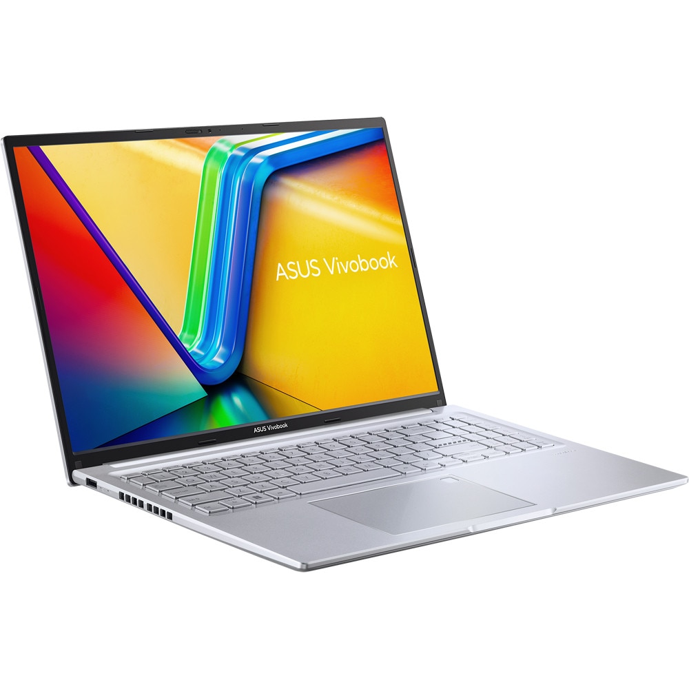 Laptop Asus Vivobook 16 X1605VA-SH2557, X1605VA-SH2557, 16", Intel Core 9 270H (14-core), Intel UHD Graphics, 24GB (8GB onboard + 16GB) DDR5, Argintiu
