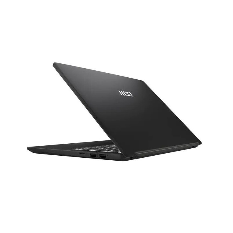Laptop MSI Modern 14 C12M-025XRO, Intel Core i7-1255U pana la 4.7GHz, 14" Full HD, 16GB, SSD 512GB, Intel Iris Xe Graphics, Free Dos, Negru