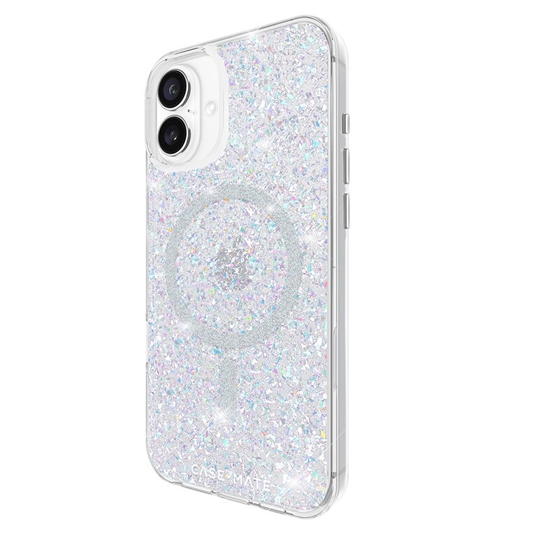 Etui iPhone 16 Plus, Case-Mate Twinkle, protectie impotriva caderilor, magneti MagSafe, colorat