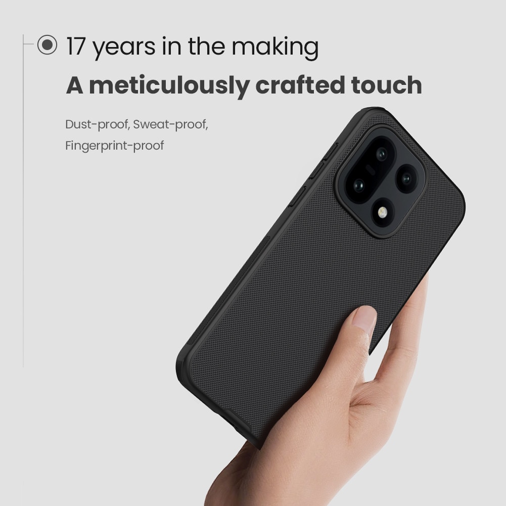 Husa telefon Nillkin compatibila cu OnePlus 15, rezistenta la zgarieturi, neagra