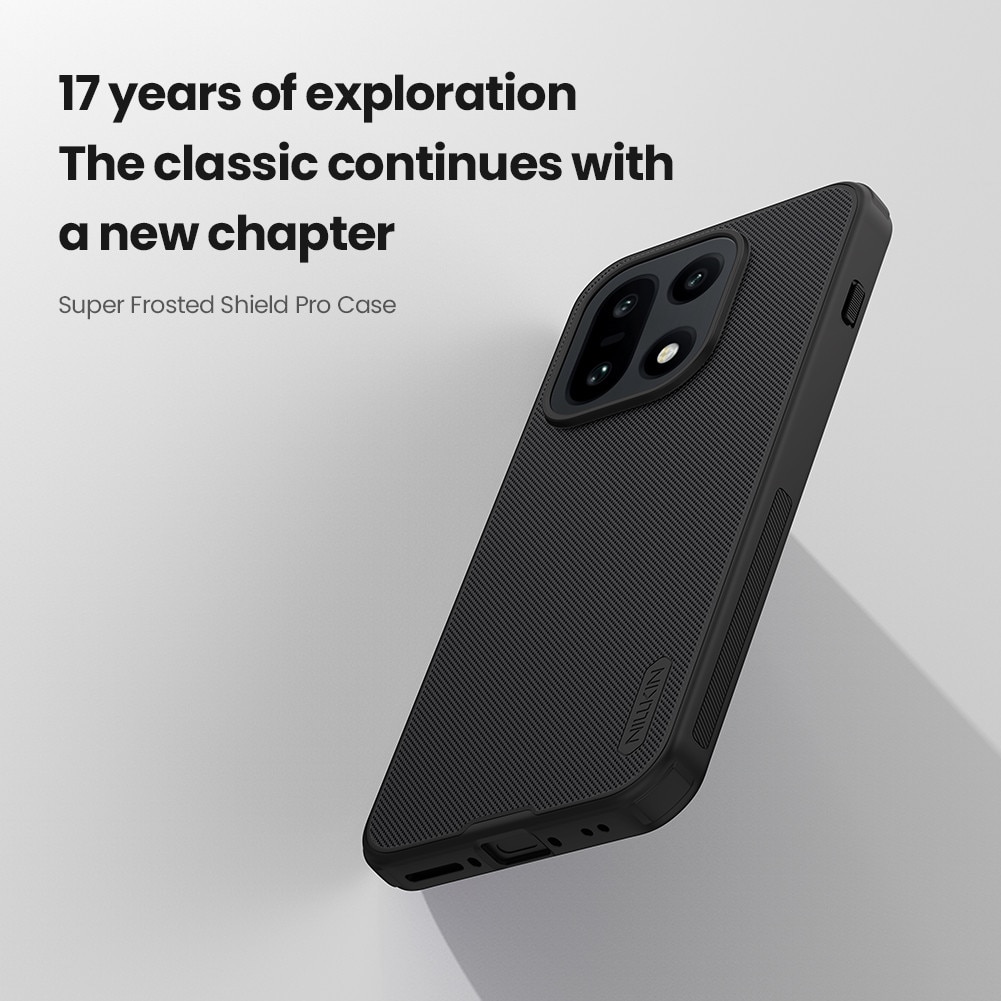 Husa telefon Nillkin compatibila cu OnePlus 15, rezistenta la zgarieturi, neagra