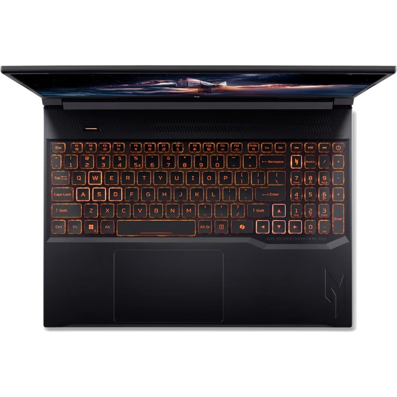 Laptop Gaming Acer Nitro V 16 AI ANV16-42 Procesor AMD Ryzen 5 240 16M Cache, up to 5.0 GHz, 16" WUXGA 180Hz, 16GB DDR5, 512GB SSD, nVidia GeForce RTX 5050 @8GB, Negru