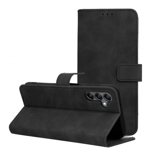 Husa Tip Carte Forcell Tender, Compatibila Cu Samsung Galaxy A14 5G, Negru