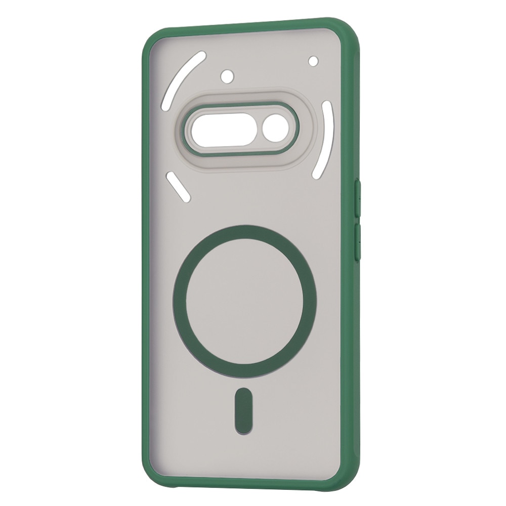 Husa pentru Nothing Phone (3a) - Techsuit HaloFrost MagSafe Series - Midnight Green