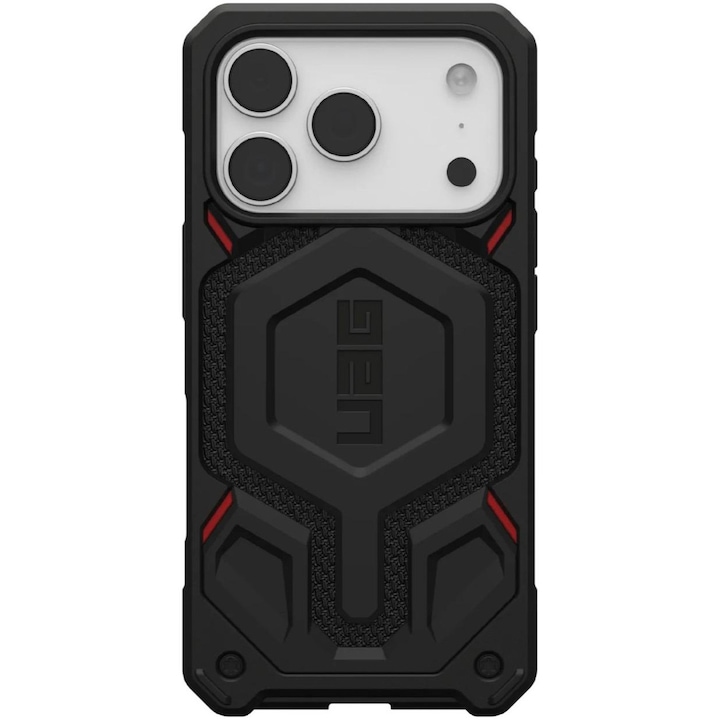 Husa de protectie UAG Monarch Pro pentru iPhone 17 Pro, Kevlar Black