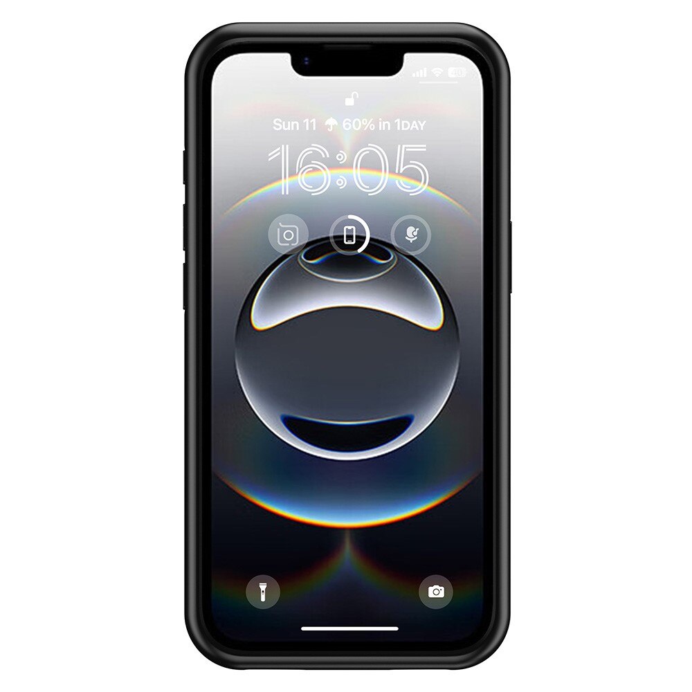 Husa cu baterie 10000mAh, XGSM, Compatibila cu iPhone 16e, neagra, ABS/TPU