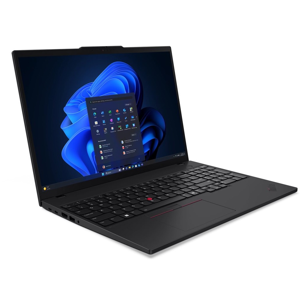 Laptop Lenovo ThinkPad T16 Gen 4, 21QE003SBM, 16", Intel Core Ultra 5 225U (12-core), Intel Iris Xe Graphics, 32GB 5600MHz (2x16GB) DDR5, Negru