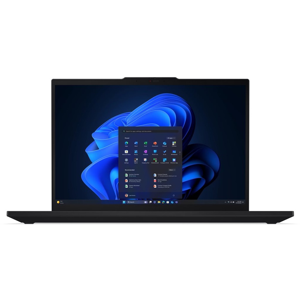 Laptop Lenovo ThinkPad T16 Gen 4, 21QE003SBM, 16", Intel Core Ultra 5 225U (12-core), Intel Iris Xe Graphics, 32GB 5600MHz (2x16GB) DDR5, Negru