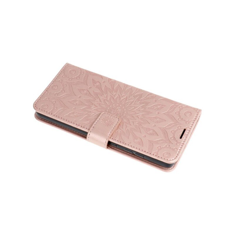 Husa Flip Cover Upzz Mezzo, Compatibila Cu Samsung Galaxy A15 5G, Mandala Rose Gold