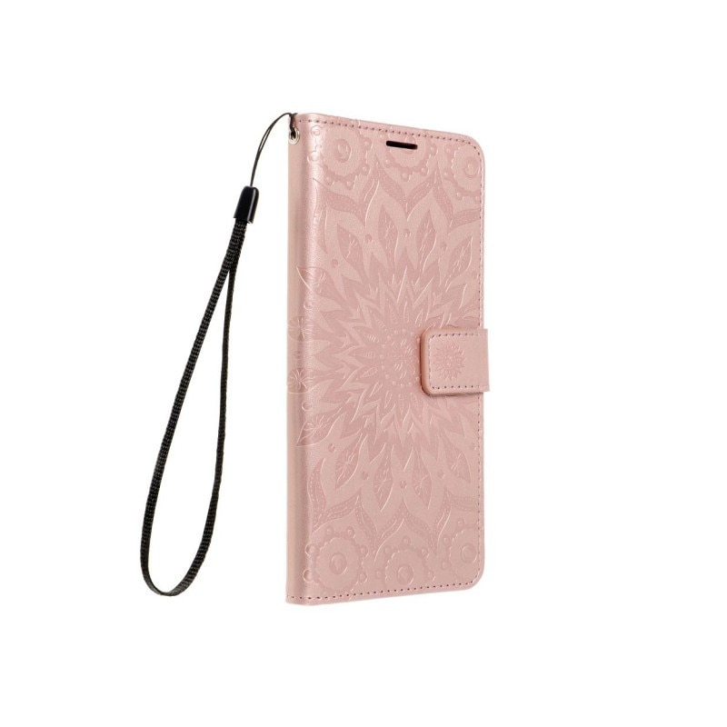 Husa Flip Cover Upzz Mezzo, Compatibila Cu Samsung Galaxy A15 5G, Mandala Rose Gold