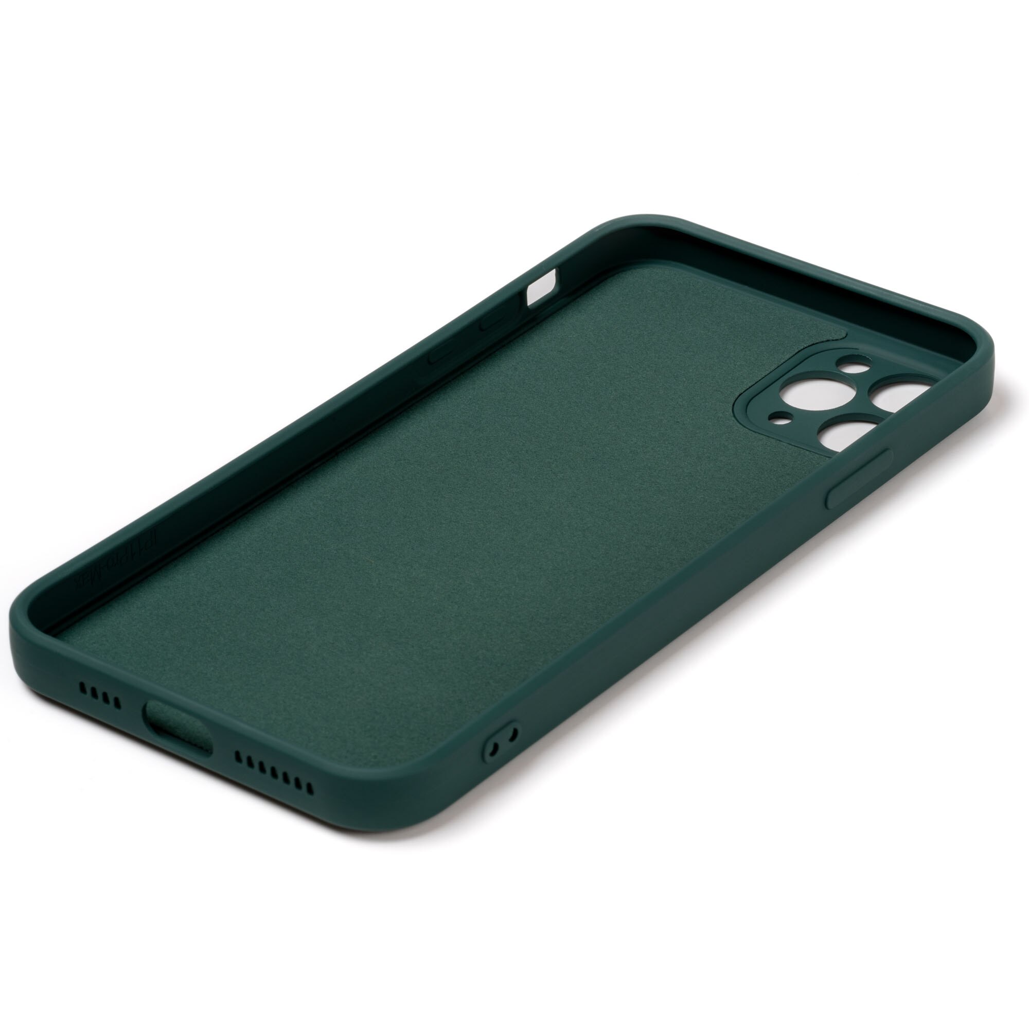 Husa pentru iPhone 11 Pro ZAFIT®, cu incarcare Magsafe, Silicon, Verde