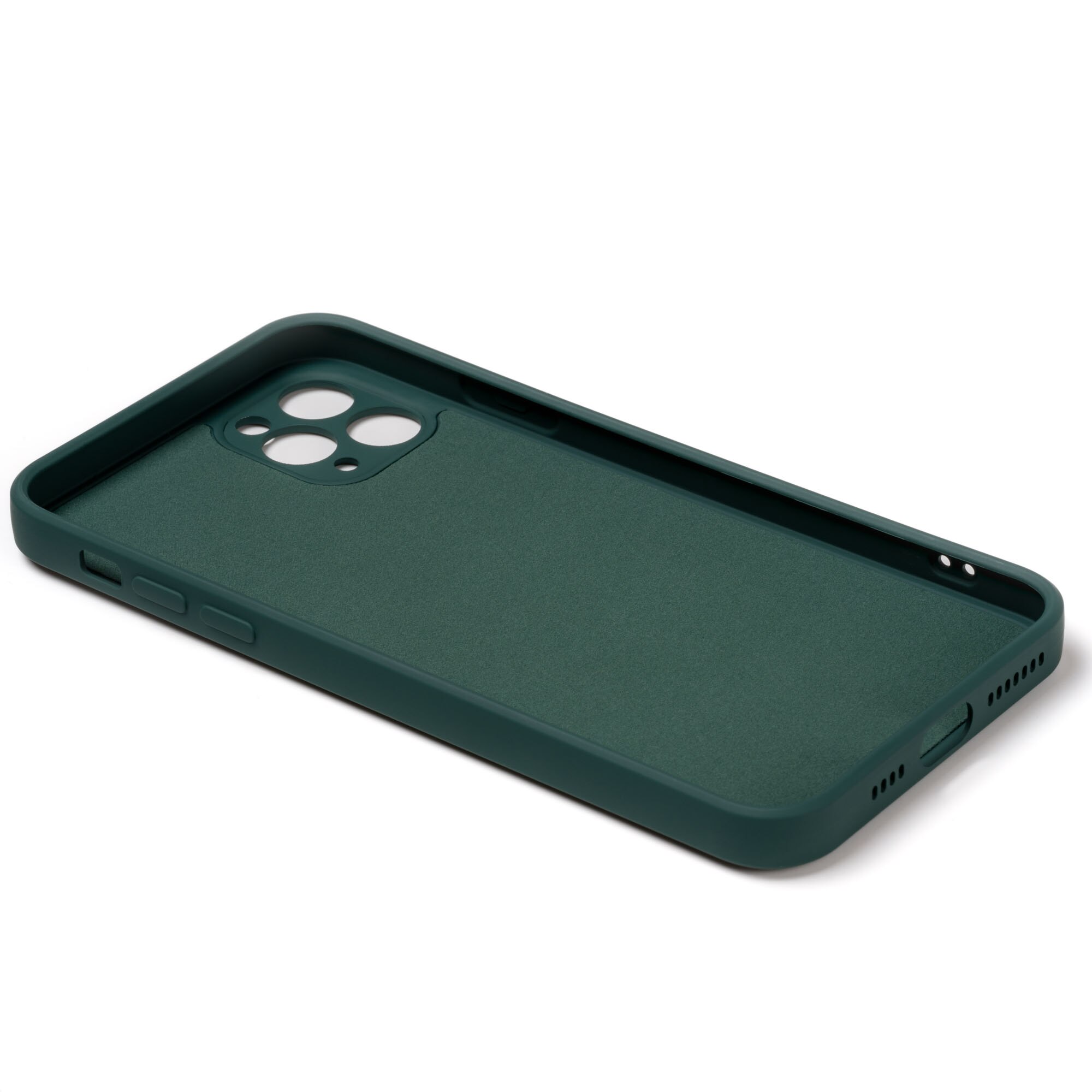 Husa pentru iPhone 11 Pro ZAFIT®, cu incarcare Magsafe, Silicon, Verde