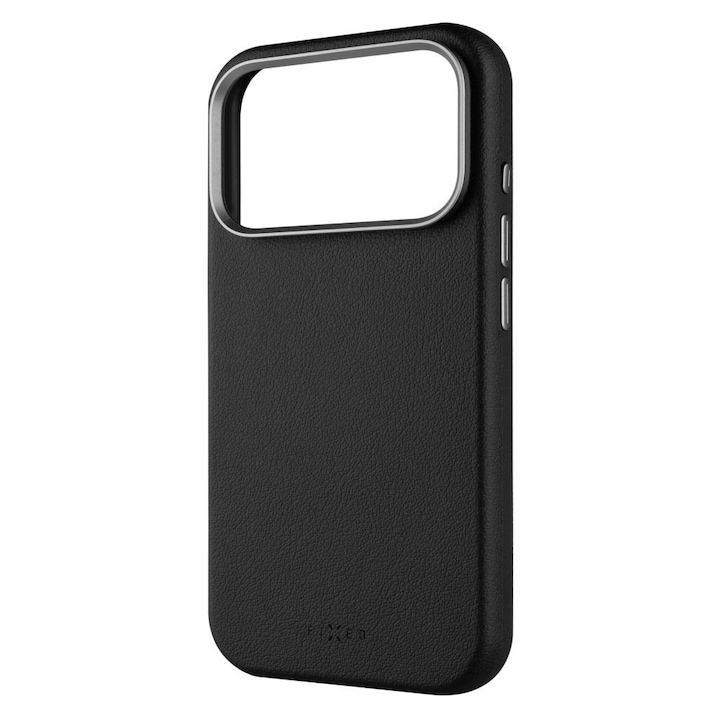 Husa telefon FIXED MagLeather pentru Apple iPhone 17 Pro, neagra, 294885