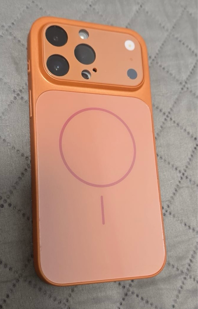 Husa Pentru iPhone 14 ProMax, Compatibila MagSafe, Protectie Camera, Look Metalic, Culoare Albastru