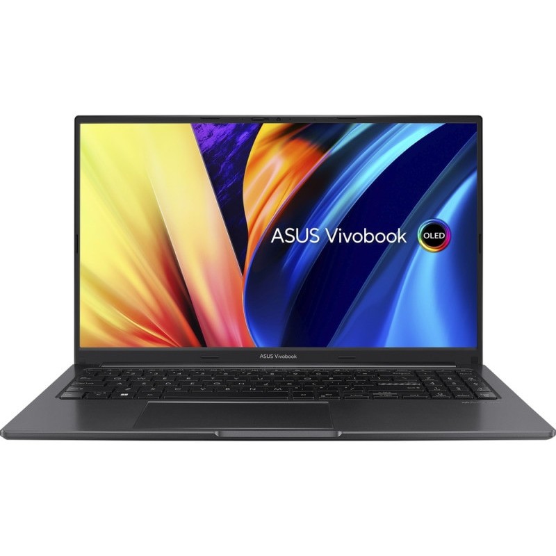 Laptop ASUS VivoBook 15X OLED cu procesor Intel®Core™ i5-1340P pana la 4.6 GHz, 15.6", Full HD, OLED, 32GB DDR4, 500 GB SSD, Intel® UHD Graphics, No OS, Indie Black, OLED