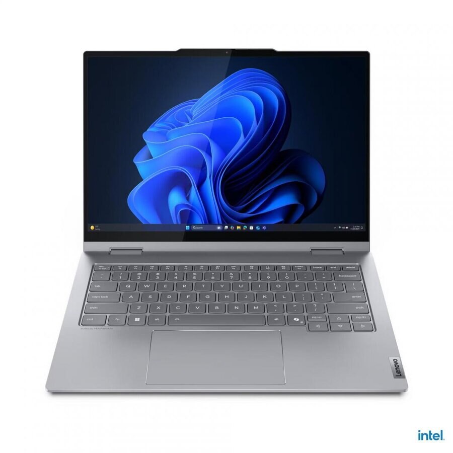 Laptop 2 in 1 Lenovo ThinkBook G5 IAU, Procesor Intel® Core™ Ultra 5 225U pana la 4.80 GHz, 14 inch, WUXGA IPS, Touch, 16GB, 512GB SSD, Intel Graphics, Windows 11 Pro, Gri