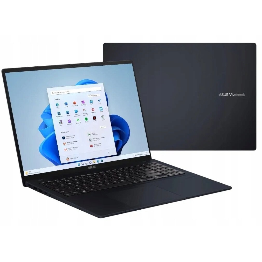 Laptop ASUS VivoBook 16, 16" WUXGA, AMD Ryzen™ AI 7 445 pana la 4.6 GHz, 16 GB RAM DDR5, 512 GB SSD, AMD Radeon, Windows 11 Home, Quiet Blue 512 GB