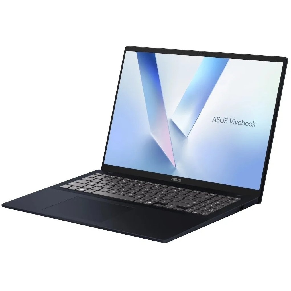 Laptop ASUS VivoBook 16, 16" WUXGA, AMD Ryzen™ AI 7 445 pana la 4.6 GHz, 16 GB RAM DDR5, 512 GB SSD, AMD Radeon, Windows 11 Home, Quiet Blue 512 GB
