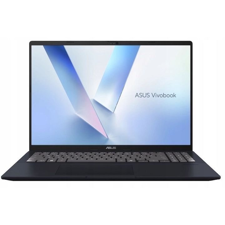 Laptop ASUS VivoBook 16, 16" WUXGA, AMD Ryzen™ AI 7 445 pana la 4.6 GHz, 16 GB RAM DDR5, 512 GB SSD, AMD Radeon, Windows 11 Home, Quiet Blue 512 GB