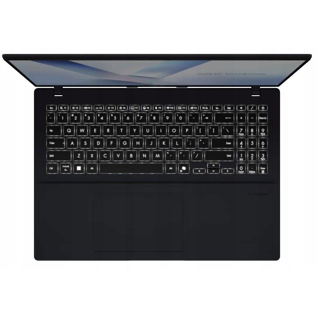Laptop ASUS VivoBook 16, 16" WUXGA, AMD Ryzen™ AI 7 445 pana la 4.6 GHz, 16 GB RAM DDR5, 512 GB SSD, AMD Radeon, Windows 11 Home, Quiet Blue 512 GB