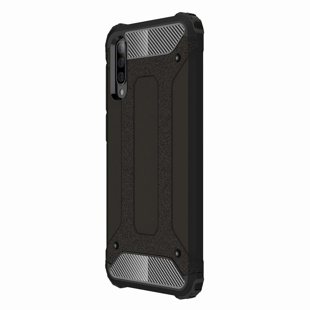 Husa Antisoc Forcell Armour pentru Samsung Galaxy A50 A30s, Negru