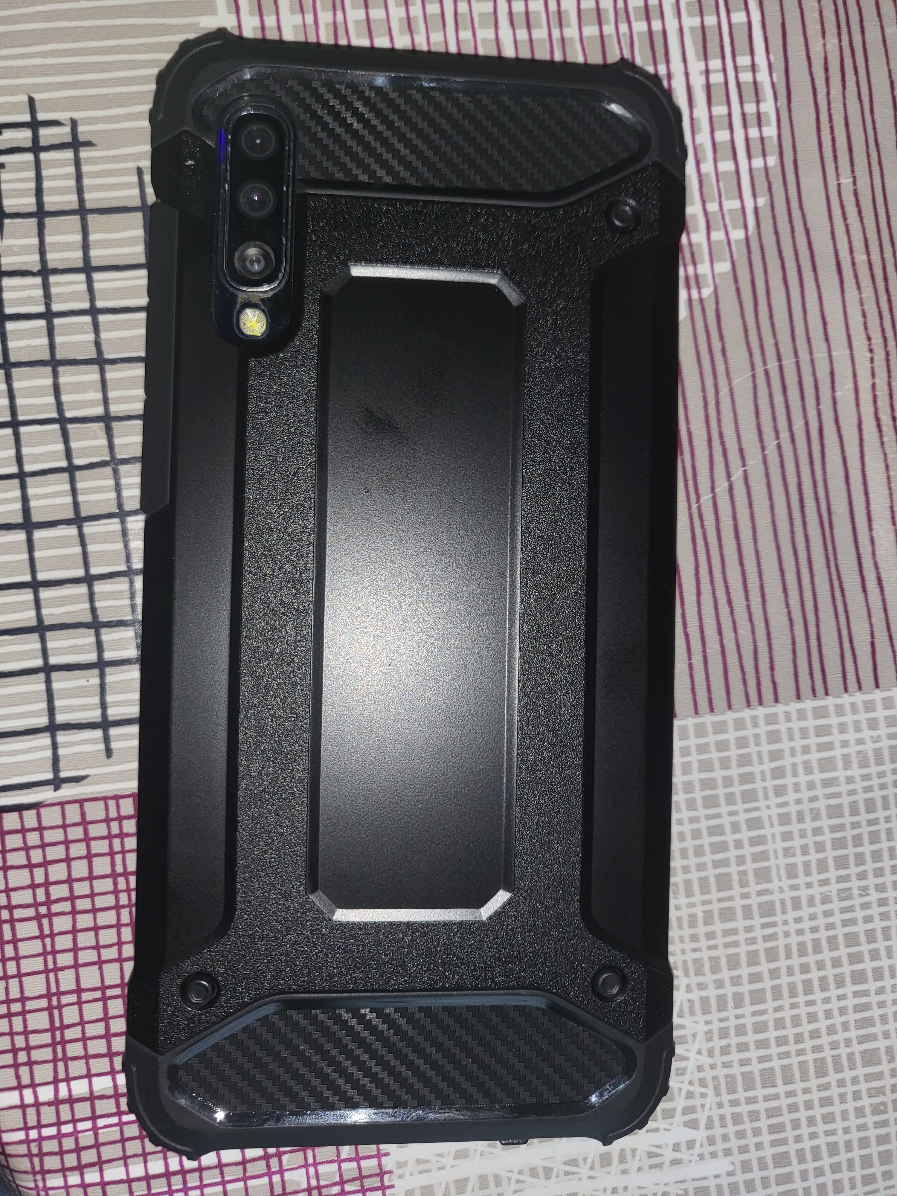 Husa Antisoc Forcell Armour pentru Samsung Galaxy A50 A30s, Negru