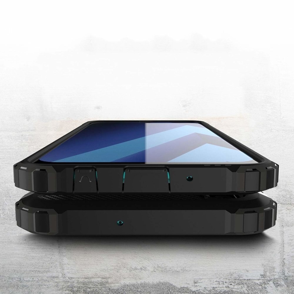 Husa Antisoc Forcell Armour pentru Samsung Galaxy A50 A30s, Negru
